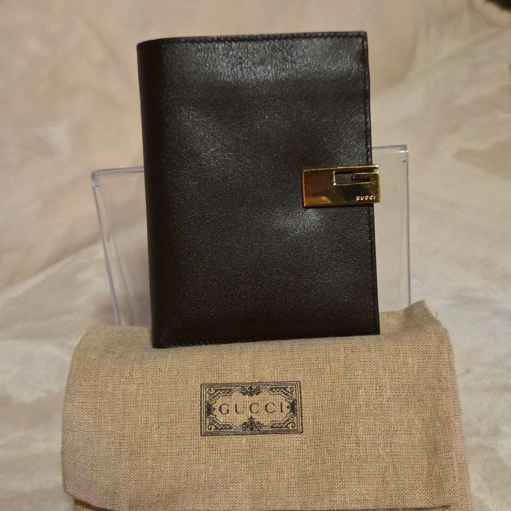 Gucci/Tom Ford Dark Brown‎ Leather Men's Wallet